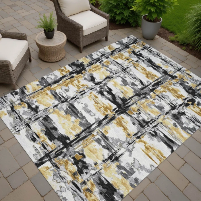Addison Rugs Chantille Gray ACN2627 8ft. x 10ft. Rect. Rug