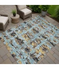 Addison Rugs Chantille Teal ACN2627 8ft. x 10ft. Rect. Rug