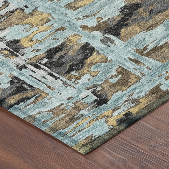 Addison Rugs Chantille Teal ACN2627 8ft. x 10ft. Rect. Rug