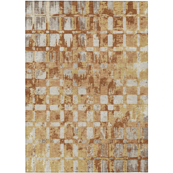 Addison Rugs Chantille Orange ACN2628 5ft. x 7ft.6in. Rect. Rug
