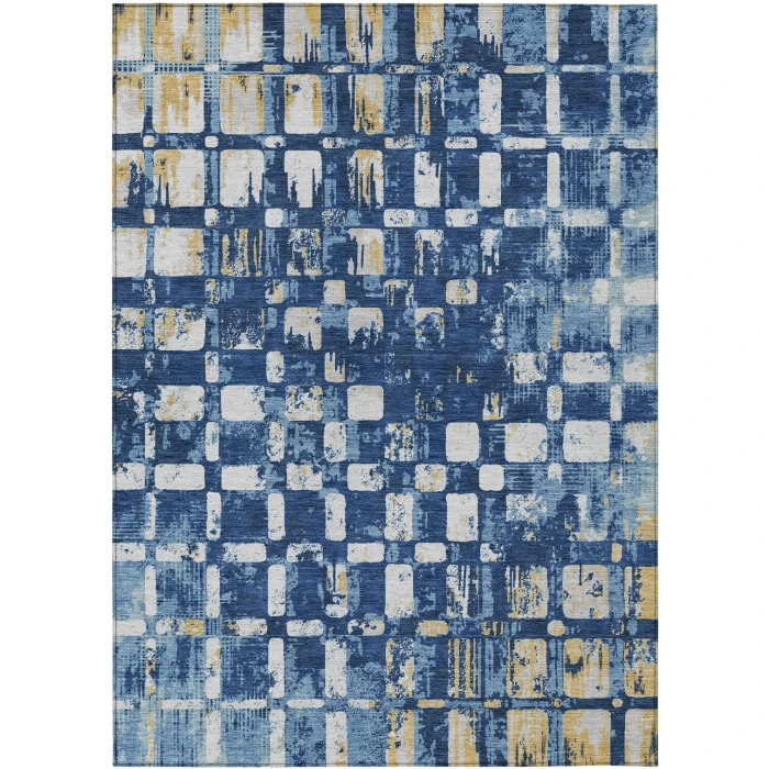 Addison Rugs Chantille Blue ACN2628 8ft. x 10ft. Rect. Rug