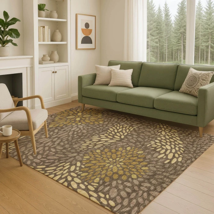 Addison Rugs Chantille Brown ACN2629 9ft. x 12ft. Rect. Rug