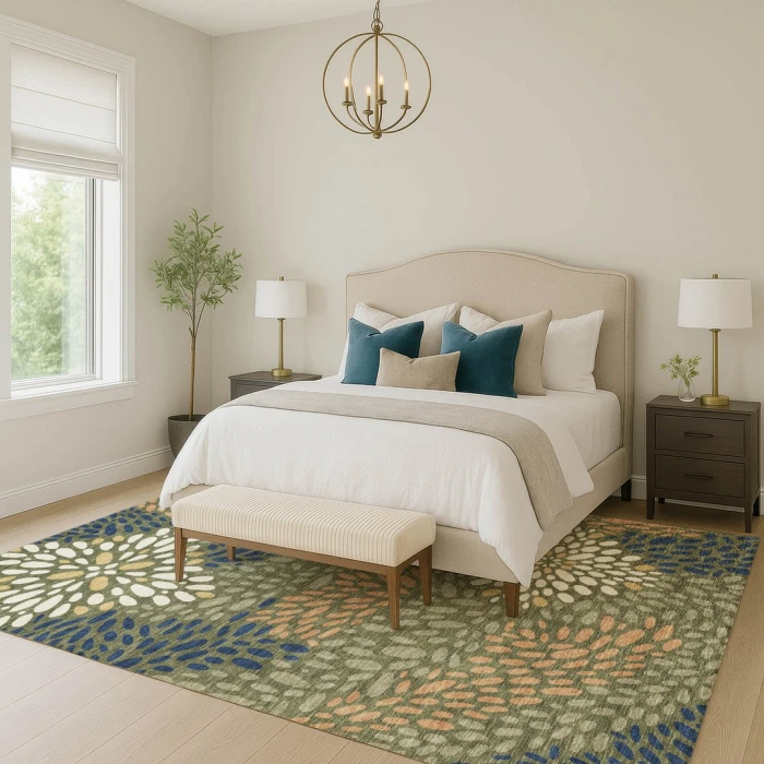 Addison Rugs Chantille Green ACN2629 8ft. x 10ft. Rect. Rug