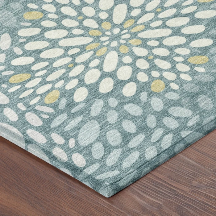 Addison Rugs Chantille Teal ACN2629 5ft. x 7ft.6in. Rect. Rug