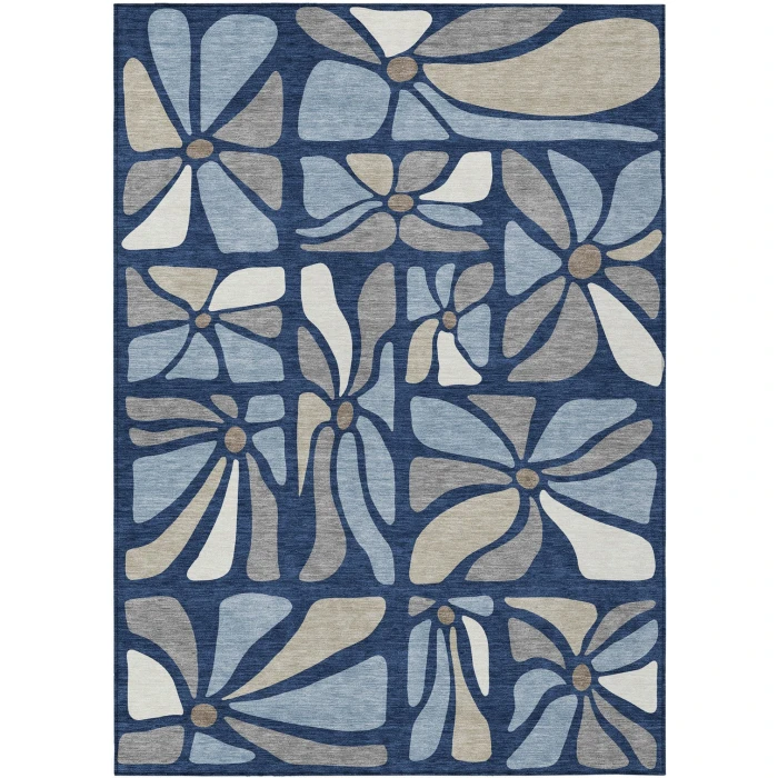 Addison Rugs Chantille Blue ACN2630 5ft. x 7ft.6in. Rect. Rug