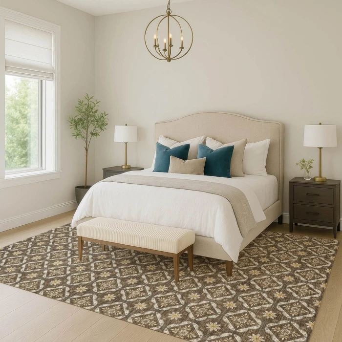 Addison Rugs Chantille Brown ACN2631 9ft. x 12ft. Rect. Rug