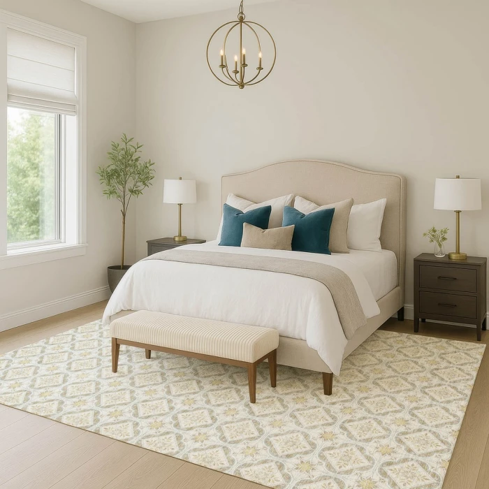 Addison Rugs Chantille Ivory ACN2631 9ft. x 12ft. Rect. Rug