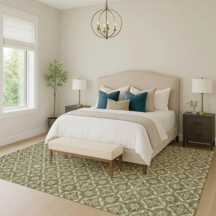 Addison Rugs Chantille Green ACN2631 8ft. x 10ft. Rect. Rug