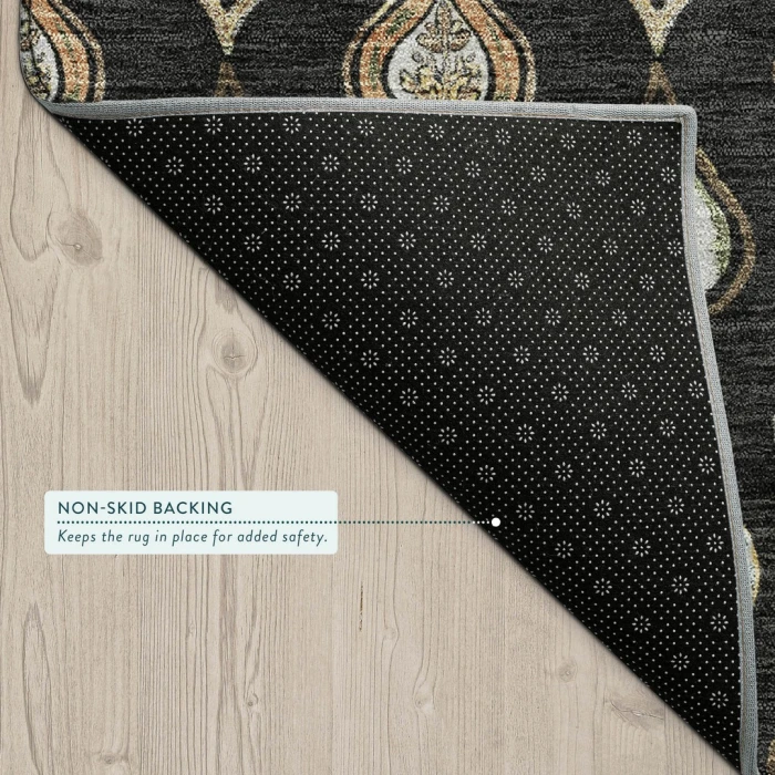 Addison Rugs Chantille Black ACN2632 8ft. x 10ft. Rect. Rug