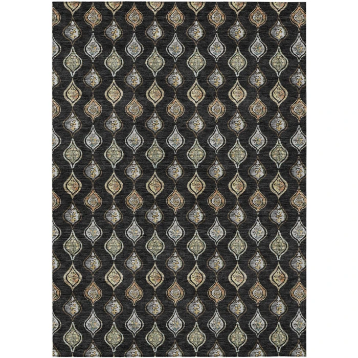 Addison Rugs Chantille Black ACN2632 8ft. x 10ft. Rect. Rug