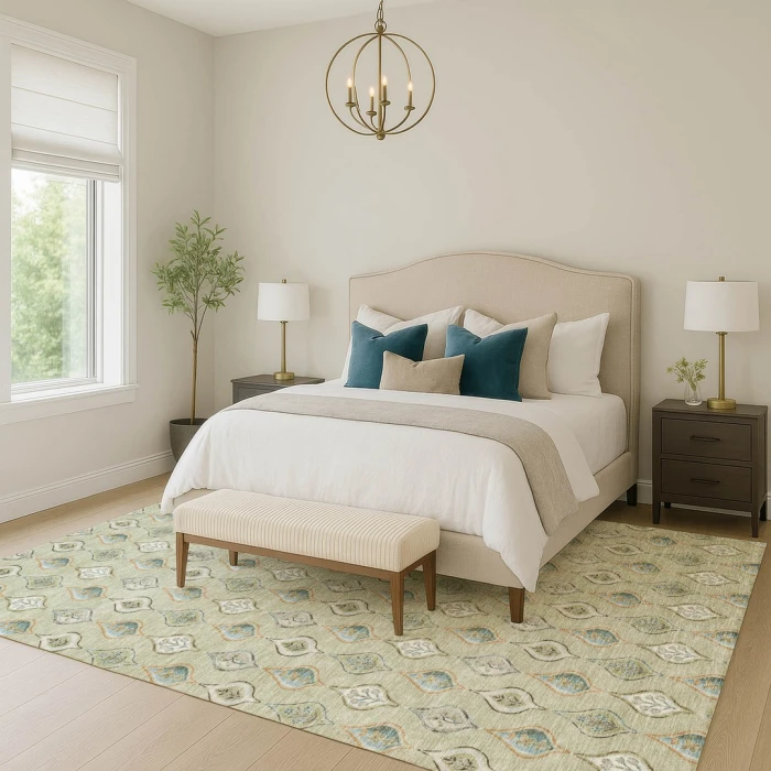 Addison Rugs Chantille Green ACN2632 5ft. x 7ft.6in. Rect. Rug