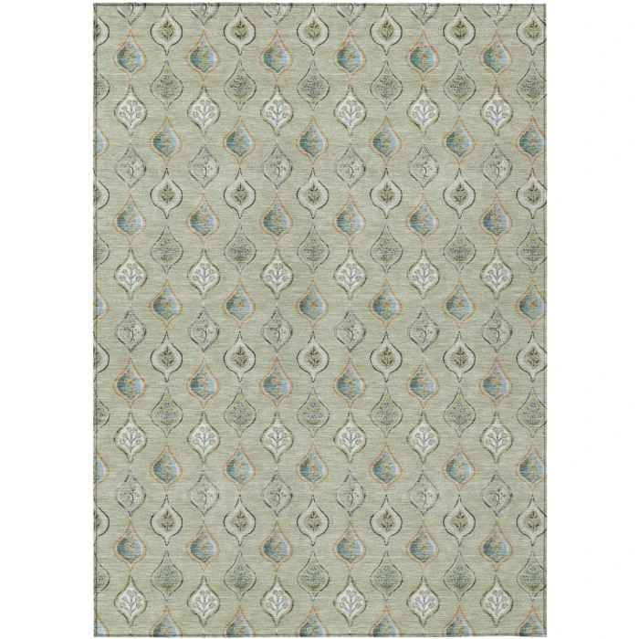 Addison Rugs Chantille Green ACN2632 5ft. x 7ft.6in. Rect. Rug