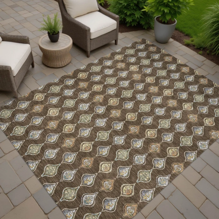Addison Rugs Chantille Brown ACN2632 5ft. x 7ft.6in. Rect. Rug