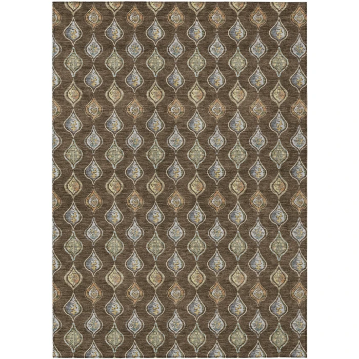 Addison Rugs Chantille Brown ACN2632 5ft. x 7ft.6in. Rect. Rug