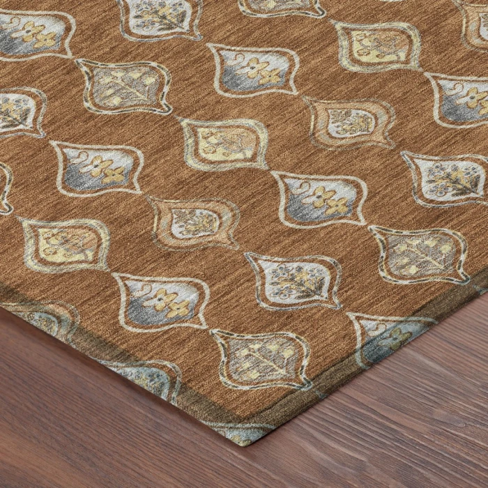 Addison Rugs Chantille Orange ACN2632 5ft. x 7ft.6in. Rect. Rug