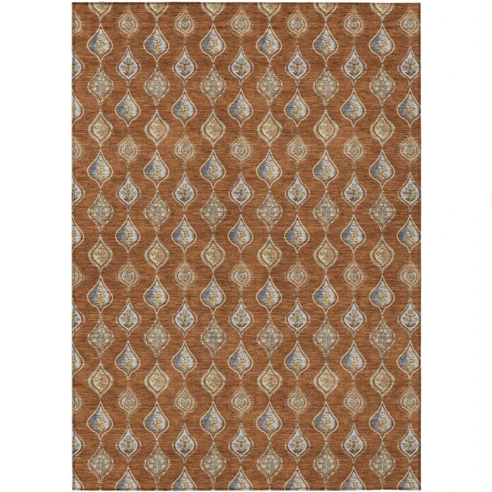 Addison Rugs Chantille Orange ACN2632 5ft. x 7ft.6in. Rect. Rug