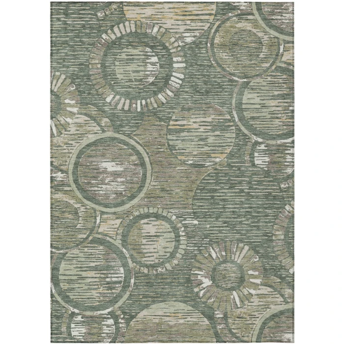 Addison Rugs Chantille Green ACN2633 9ft. x 12ft. Rect. Rug