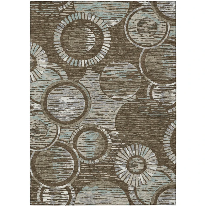 Addison Rugs Chantille Brown ACN2633 5ft. x 7ft.6in. Rect. Rug
