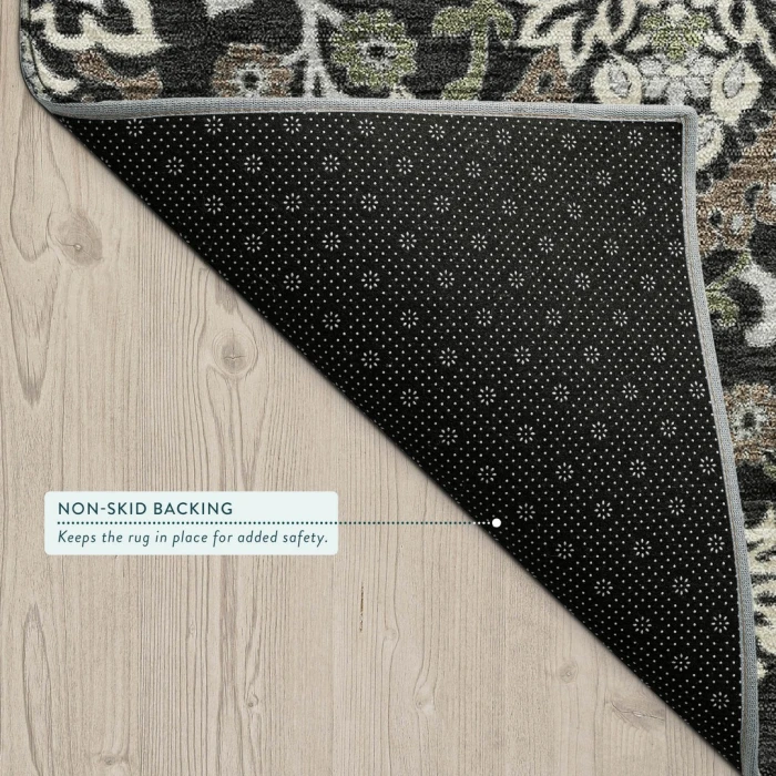 Addison Rugs Chantille Black ACN2634 5ft. x 7ft.6in. Rect. Rug