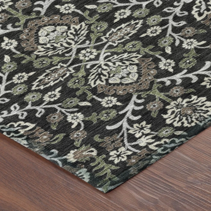 Addison Rugs Chantille Black ACN2634 5ft. x 7ft.6in. Rect. Rug