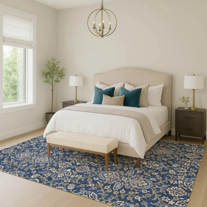 Addison Rugs Chantille Blue ACN2634 9ft. x 12ft. Rect. Rug
