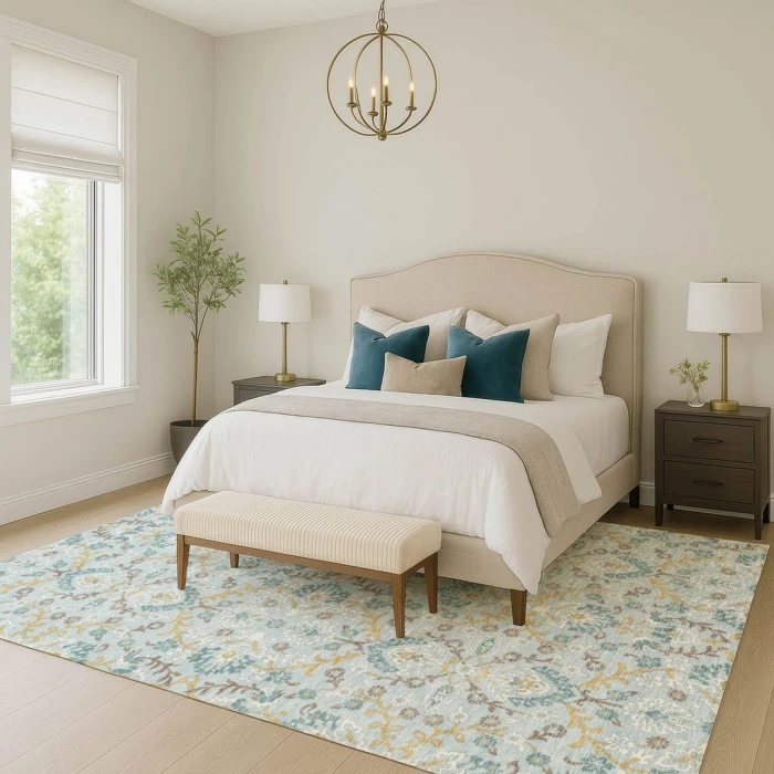 Addison Rugs Chantille Blue ACN2634 8ft. x 10ft. Rect. Rug