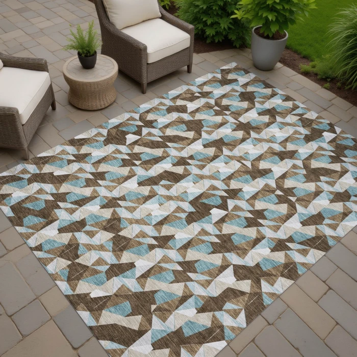 Addison Rugs Chantille Brown ACN2636 8ft. x 10ft. Rect. Rug