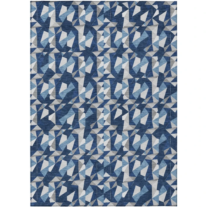 Addison Rugs Chantille Blue ACN2636 5ft. x 7ft.6in. Rect. Rug