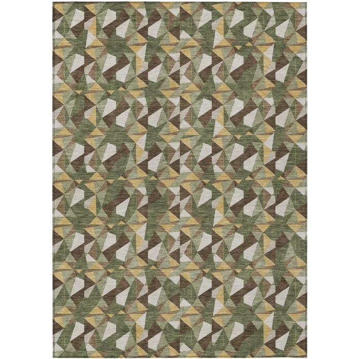Addison Rugs Chantille Green ACN2636 5ft. x 7ft.6in. Rect. Rug