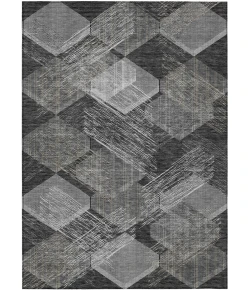 Addison Rugs Chantille Black ACN2637 5ft. x 7ft.6in. Rect. Rug