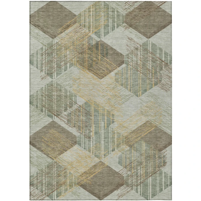 Addison Rugs Chantille Green ACN2637 5ft. x 7ft.6in. Rect. Rug