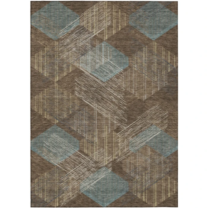 Addison Rugs Chantille Brown ACN2637 9ft. x 12ft. Rect. Rug