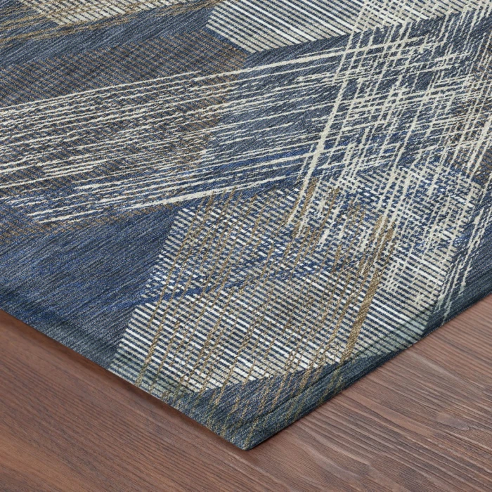 Addison Rugs Chantille Blue ACN2637 5ft. x 7ft.6in. Rect. Rug