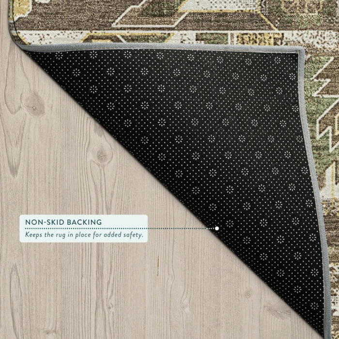 Addison Rugs Chantille Brown ACN2638 5ft. x 7ft.6in. Rect. Rug