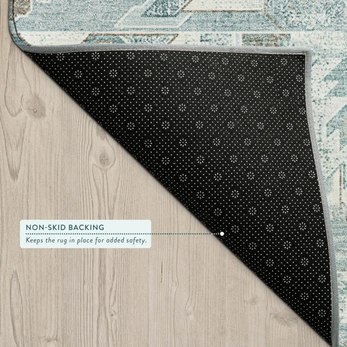 Addison Rugs Chantille Teal ACN2638 5ft. x 7ft.6in. Rect. Rug