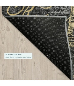 Addison Rugs Chantille Black ACN2639 9ft. x 12ft. Rect. Rug