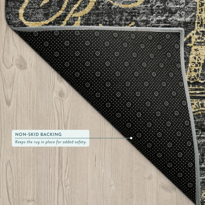 Addison Rugs Chantille Black ACN2639 8ft. x 10ft. Rect. Rug