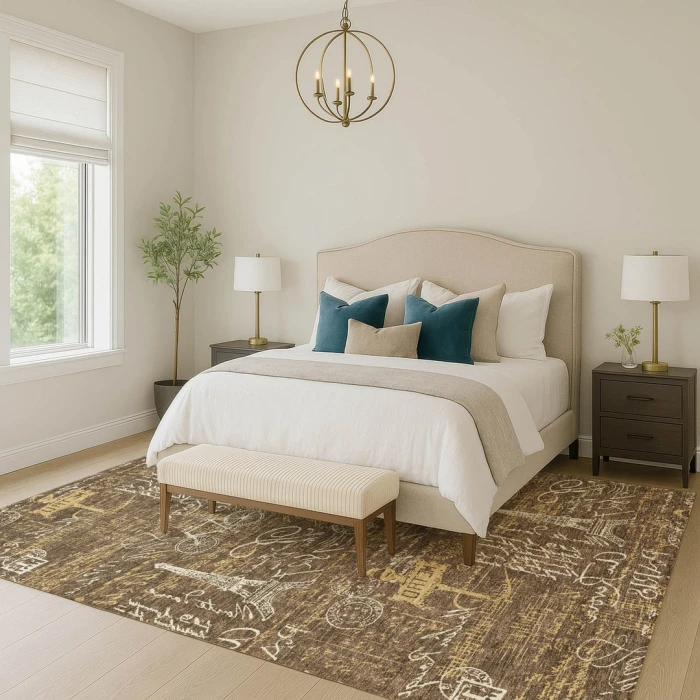 Addison Rugs Chantille Brown ACN2639 8ft. x 10ft. Rect. Rug
