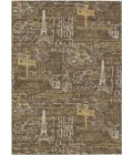 Addison Rugs Chantille Brown ACN2639 8ft. x 10ft. Rect. Rug