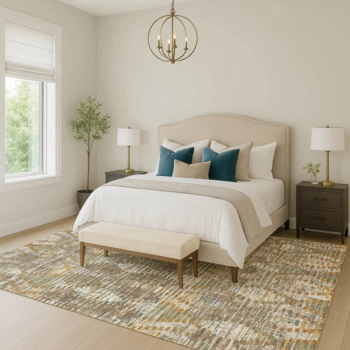 Addison Rugs Chantille Brown ACN2640 9ft. x 12ft. Rect. Rug