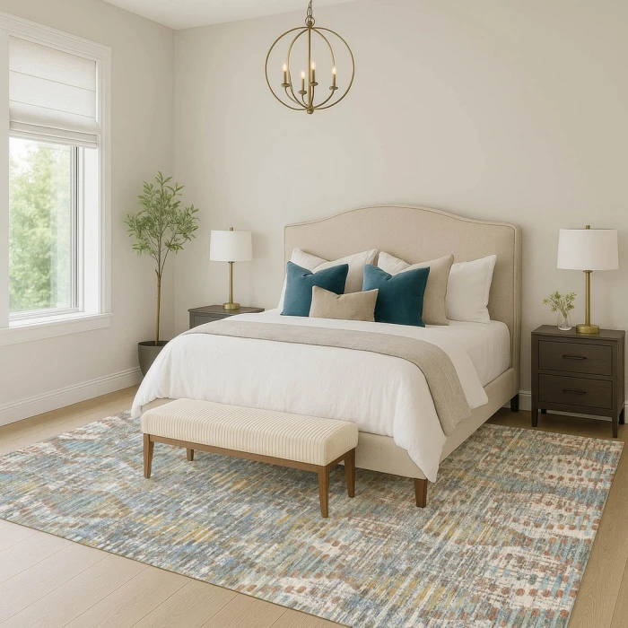 Addison Rugs Chantille Blue ACN2640 8ft. x 10ft. Rect. Rug