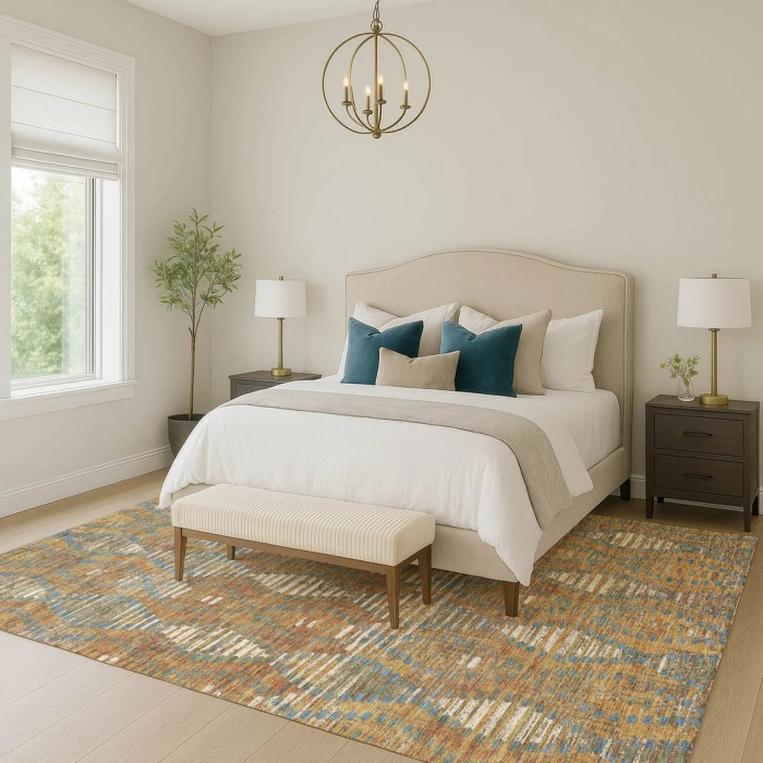 Addison Rugs Chantille Orange ACN2640 8ft. x 10ft. Rect. Rug