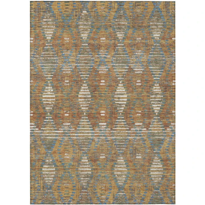 Addison Rugs Chantille Orange ACN2640 8ft. x 10ft. Rect. Rug