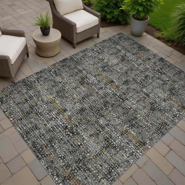 Addison Rugs Chantille Black ACN2641 8ft. x 10ft. Rect. Rug