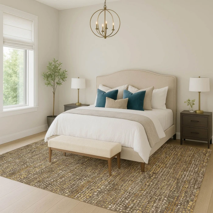 Addison Rugs Chantille Brown ACN2641 5ft. x 7ft.6in. Rect. Rug