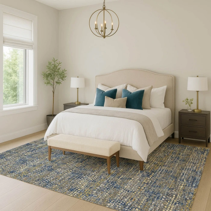 Addison Rugs Chantille Blue ACN2641 9ft. x 12ft. Rect. Rug