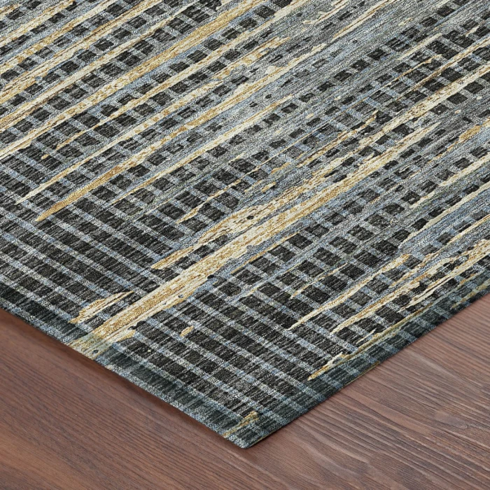 Addison Rugs Chantille Black ACN2642 5ft. x 7ft.6in. Rect. Rug