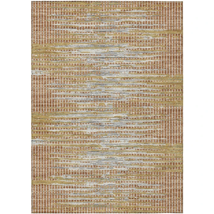 Addison Rugs Chantille Orange ACN2642 5ft. x 7ft.6in. Rect. Rug