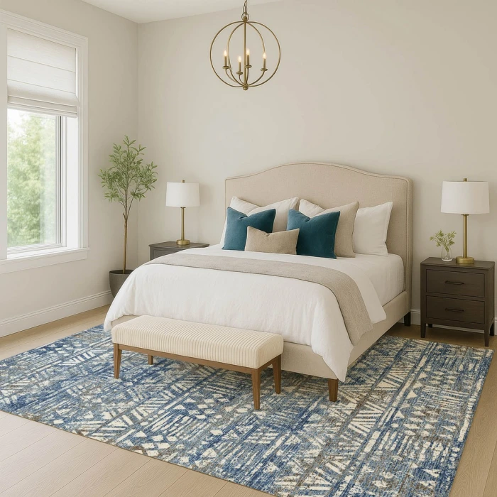 Addison Rugs Chantille Blue ACN2645 8ft. x 10ft. Rect. Rug