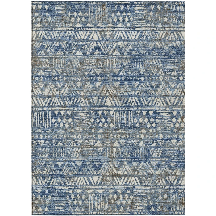 Addison Rugs Chantille Blue ACN2645 8ft. x 10ft. Rect. Rug